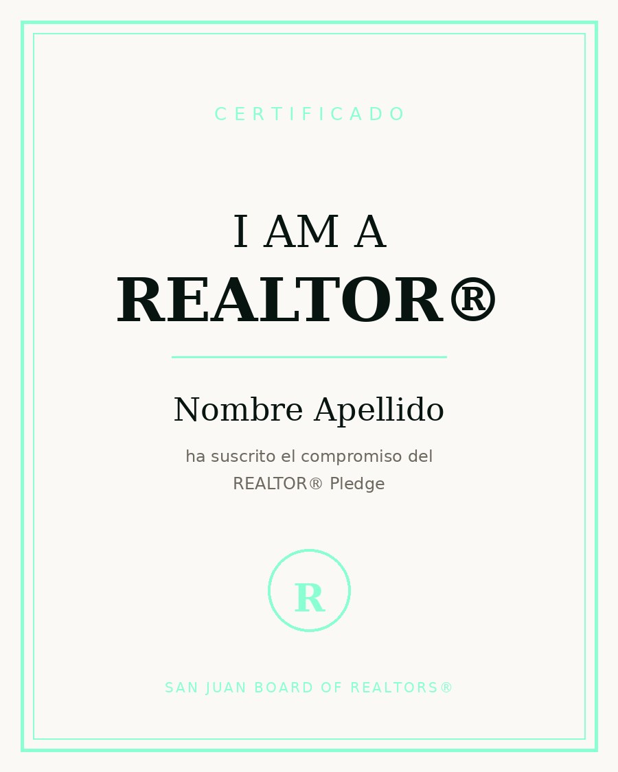 Certificado REALTOR®